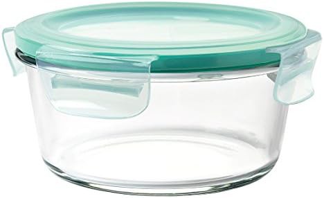 OXO Good Grips 4 Cup Smart Seal Glass Round Airtight Food Storage Container