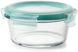 OXO Good Grips 2 Cup Smart Seal Glass Airtight Round Food Storage Container