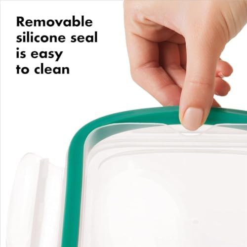 OXO Good Grips 2 Cup Smart Seal Glass Airtight Round Food Storage Container — photo 4