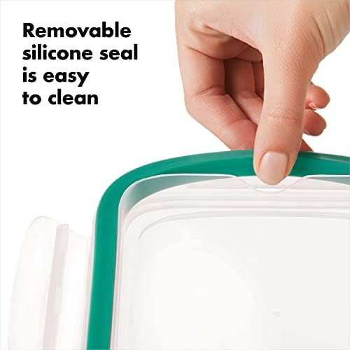 OXO Good Grips 30-Piece Plastic and Glass Food Storage Container Set - Teal — photo 3