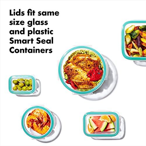 OXO Good Grips 30-Piece Plastic and Glass Food Storage Container Set - Teal — photo 4