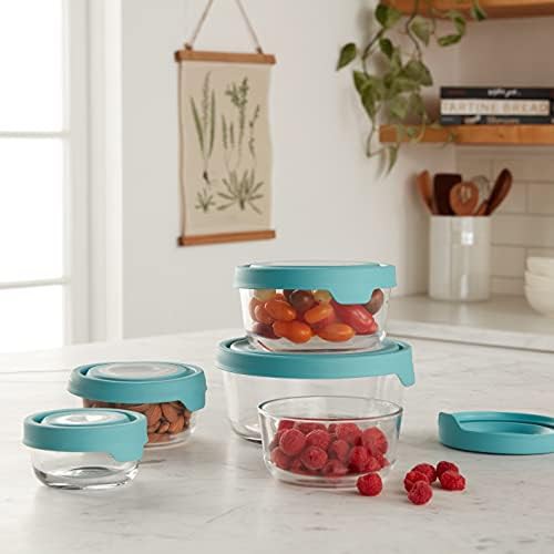 TrueSeal glass containers in mineral blue — photo 5
