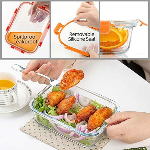 Ten pack of glass meal prep containers — photo 3