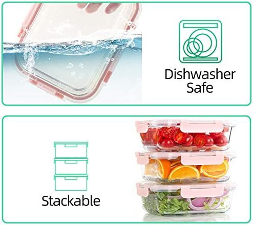 C Crest ten pack glass meal prep containers — photo 4