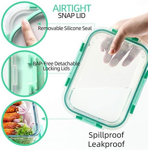 Airtight glass containers for home food storage — photo 3
