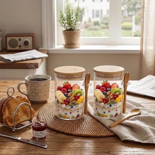 Glass storage jar with protective silicone base — photo 4