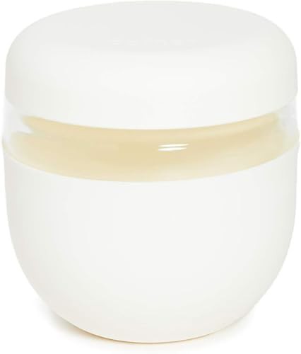 Cream glass seal tight lunch bowl 24 oz