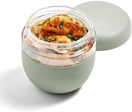 Cream glass seal tight lunch bowl 24 oz — photo 3