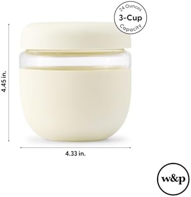 Charcoal glass seal tight lunch bowl 24 oz — photo 3