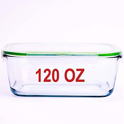 Extra large 120 oz glass baking and storage dish — photo 3