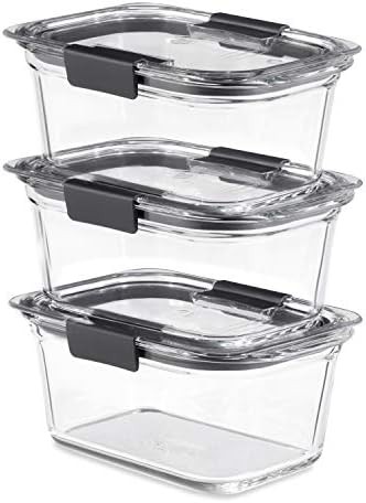 Assorted glass storage containers with airtight lids — photo 5