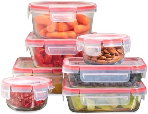 Freshlock seven pack round glass set