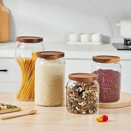 Extra large glass jar with press lid — photo 5