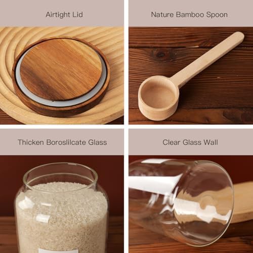 Extra large one gallon glass jars with lids — photo 4
