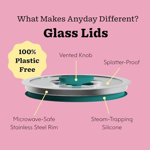Kale glass lid microwave cookware set — photo 4