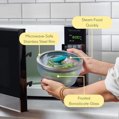 Kale glass lid microwave cookware set — photo 5