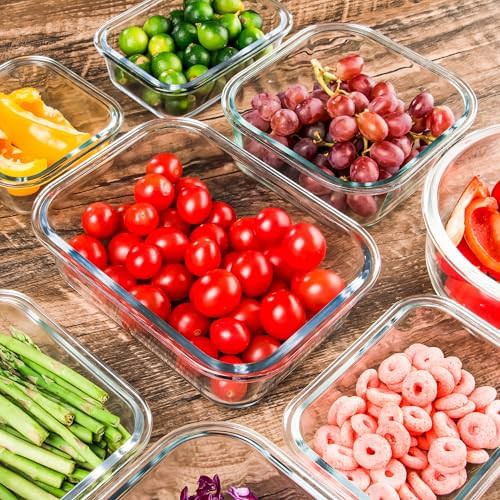Twelve pack gray glass meal prep containers — photo 5