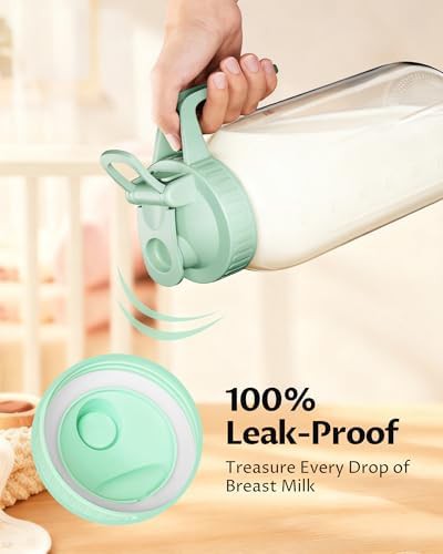 Mason jar pitcher for breast milk — photo 3