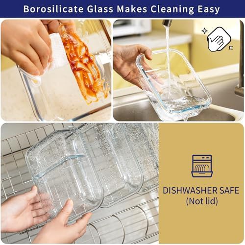 Gray ten pack meal prep glass storage — photo 5