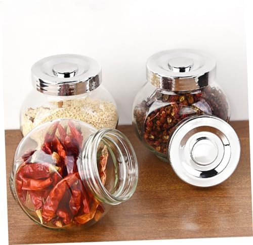 Sealed glass jars for coffee and salt — photo 5