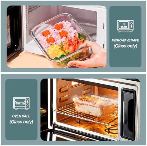 KOMUEE 30 oz 5 pack borosilicate glass gray — photo 5