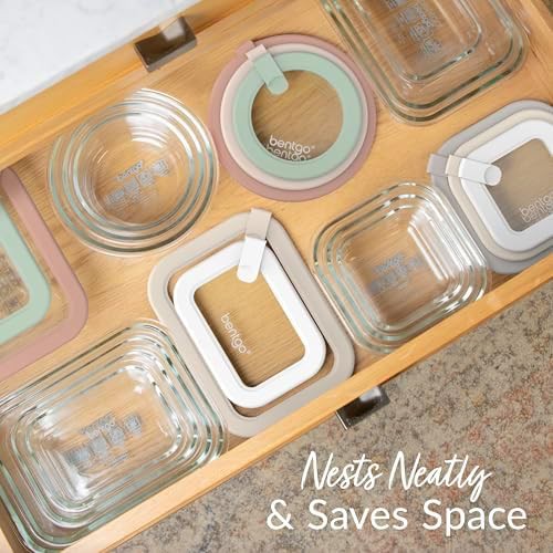 Borosilicate glass storage four piece set — photo 5
