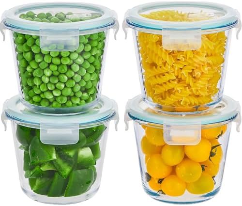 Round deep soup containers 3 cup