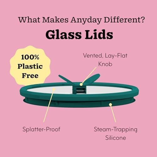 Clear kale medium glass storage set — photo 4