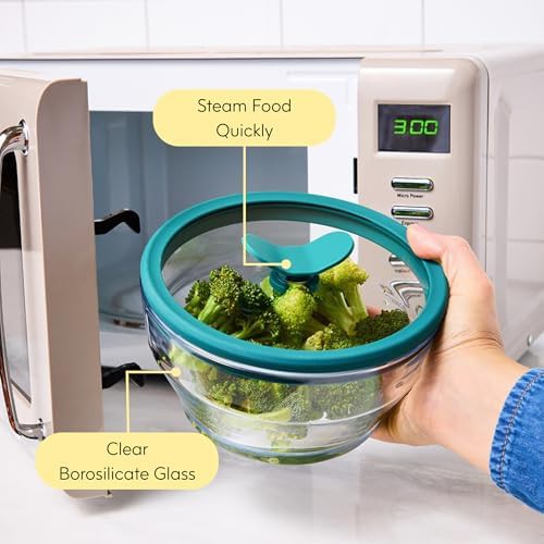 Clear kale medium glass storage set — photo 5