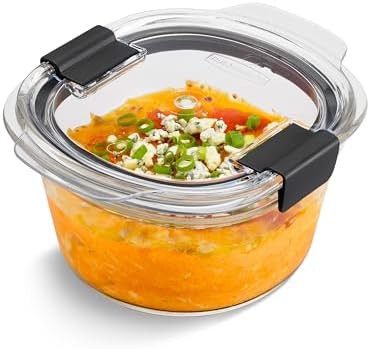 Round glass leak proof meal prep set — photo 5
