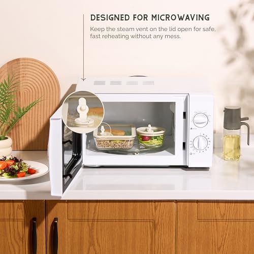 Rectangular borosilicate glass baking container set — photo 5